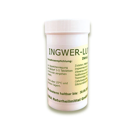 Ingwer-Lutschtabletten-JURA Naturheilmittel GmbH
