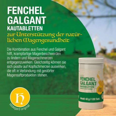 Fenchel-Galgant-Tabletten