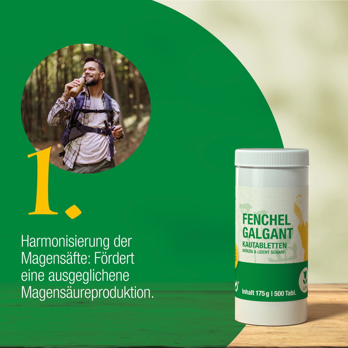 Fenchel-Galgant-Tabletten 500 Tabletten