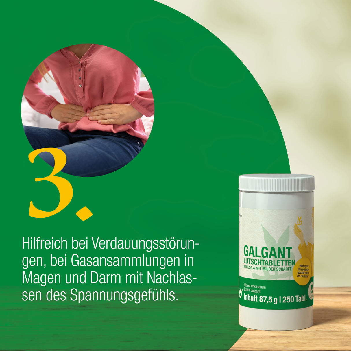 Galgant Lutschtabletten 250 Tabletten