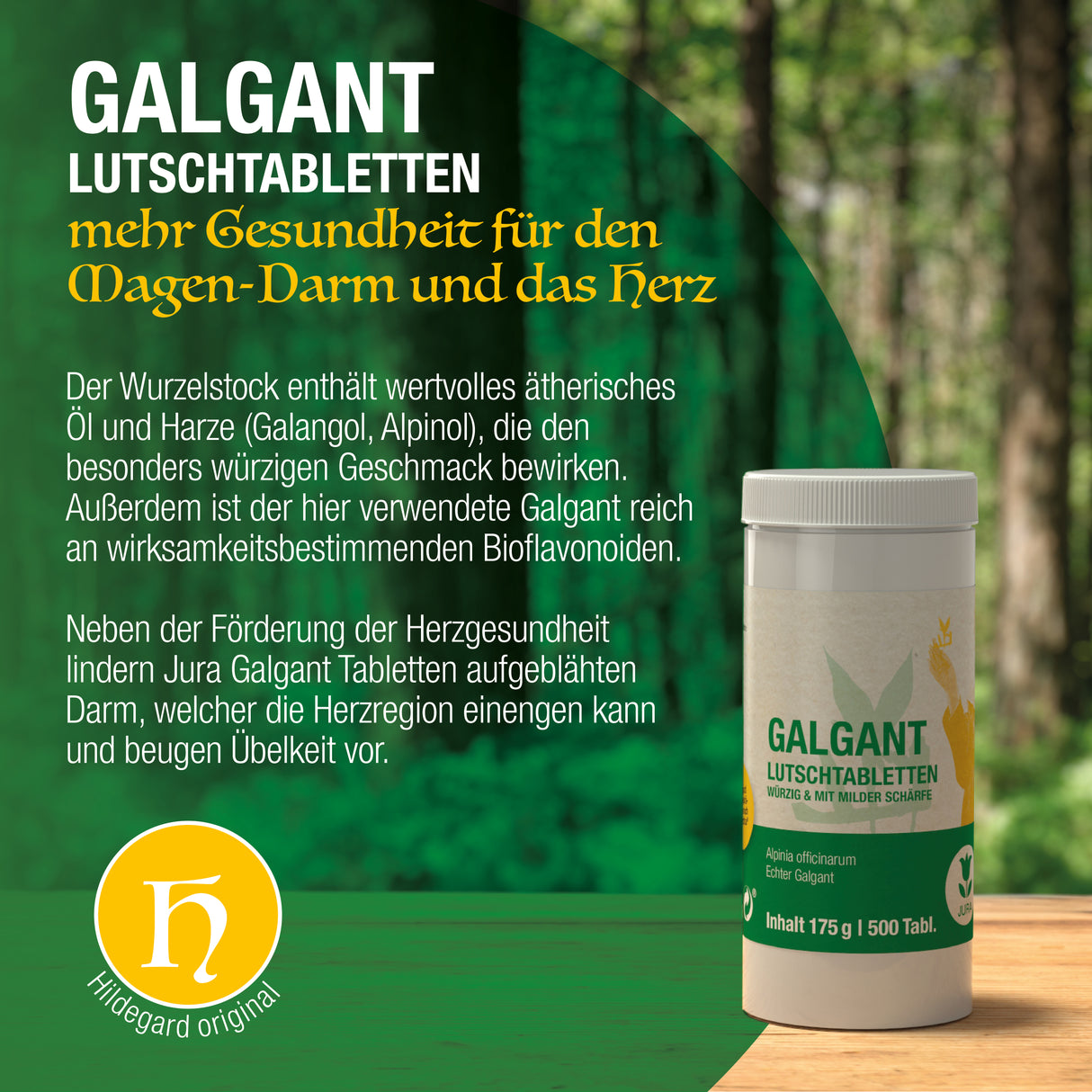 Galgant Lutschtabletten 500 Tabletten