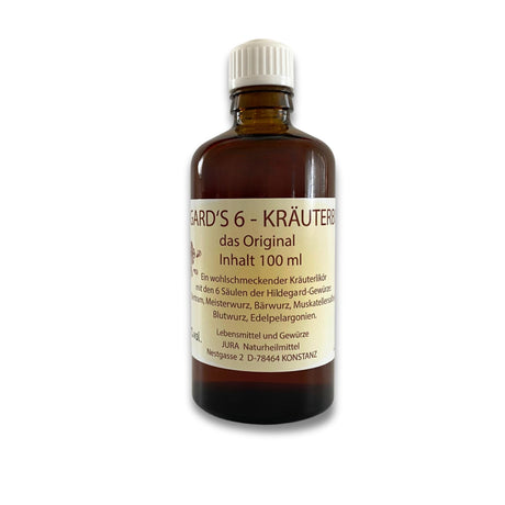 Hildegards 6-Kräuterbitter - das Original - JURA Naturheilmittel GmbH