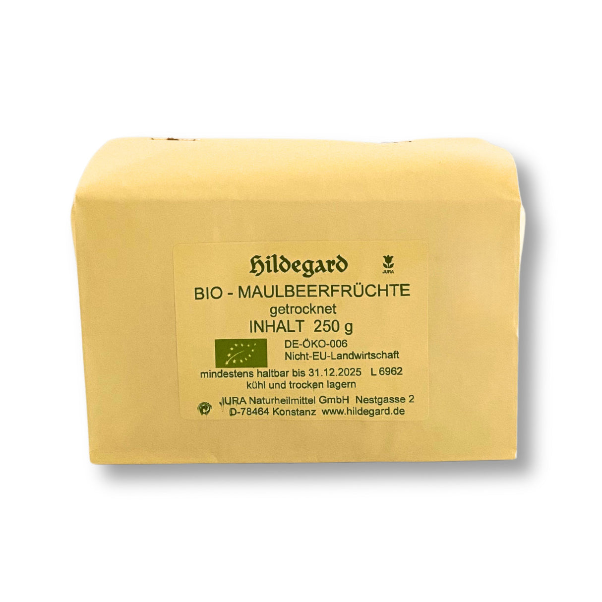 Bio-Maulbeerfrüchte getrocknet, DE-ÖKO-006-JURA Naturheilmittel GmbH