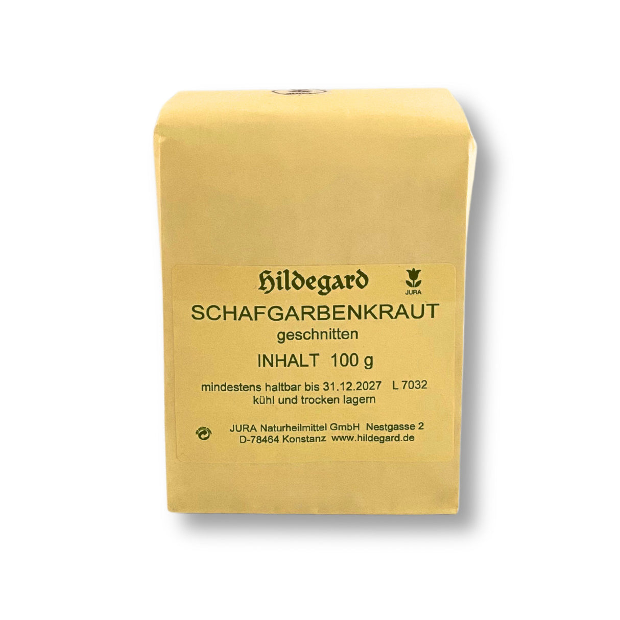 Schafgarbenkraut geschnitten-JURA Naturheilmittel GmbH