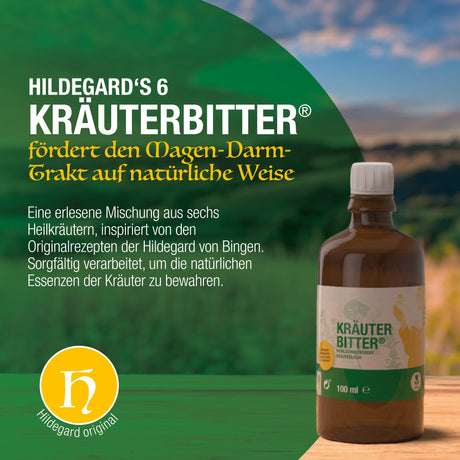 Hildegards 6-Kräuterbitter - das Original