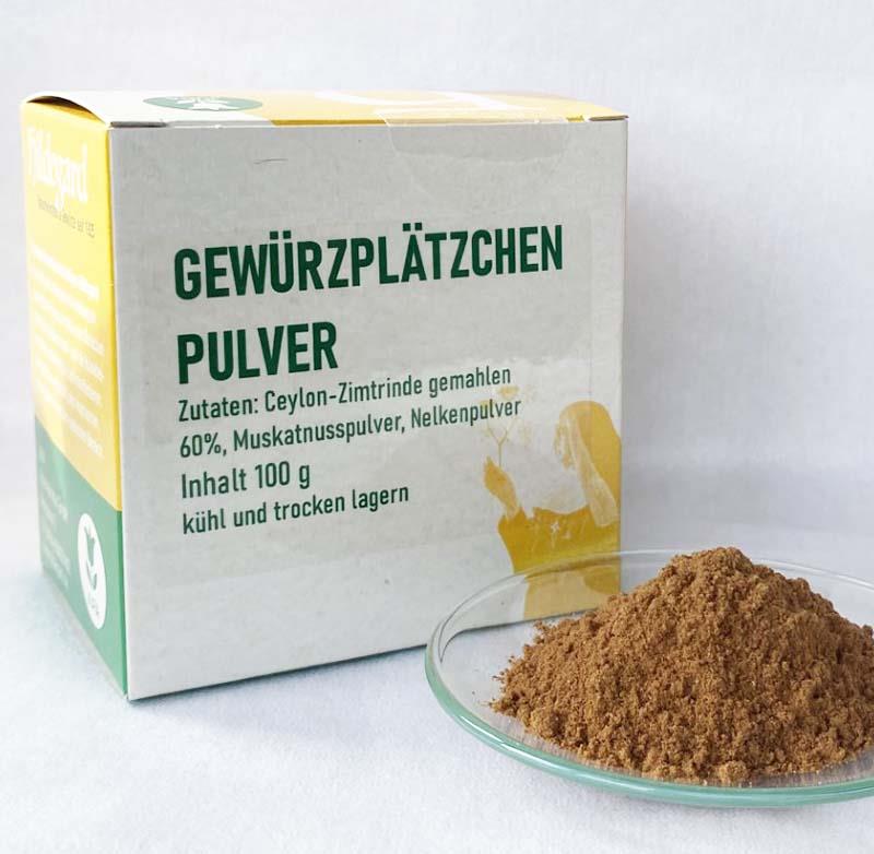 Gewürzplätzchenpulver - JURA Naturheilmittel GmbH