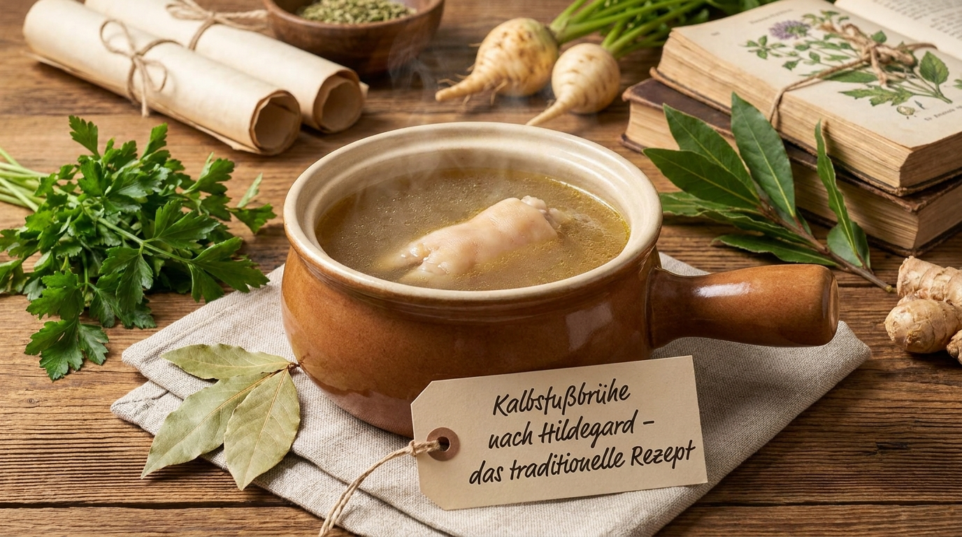 Kalbsfußbrühe nach Hildegard – das traditionelle Rezept