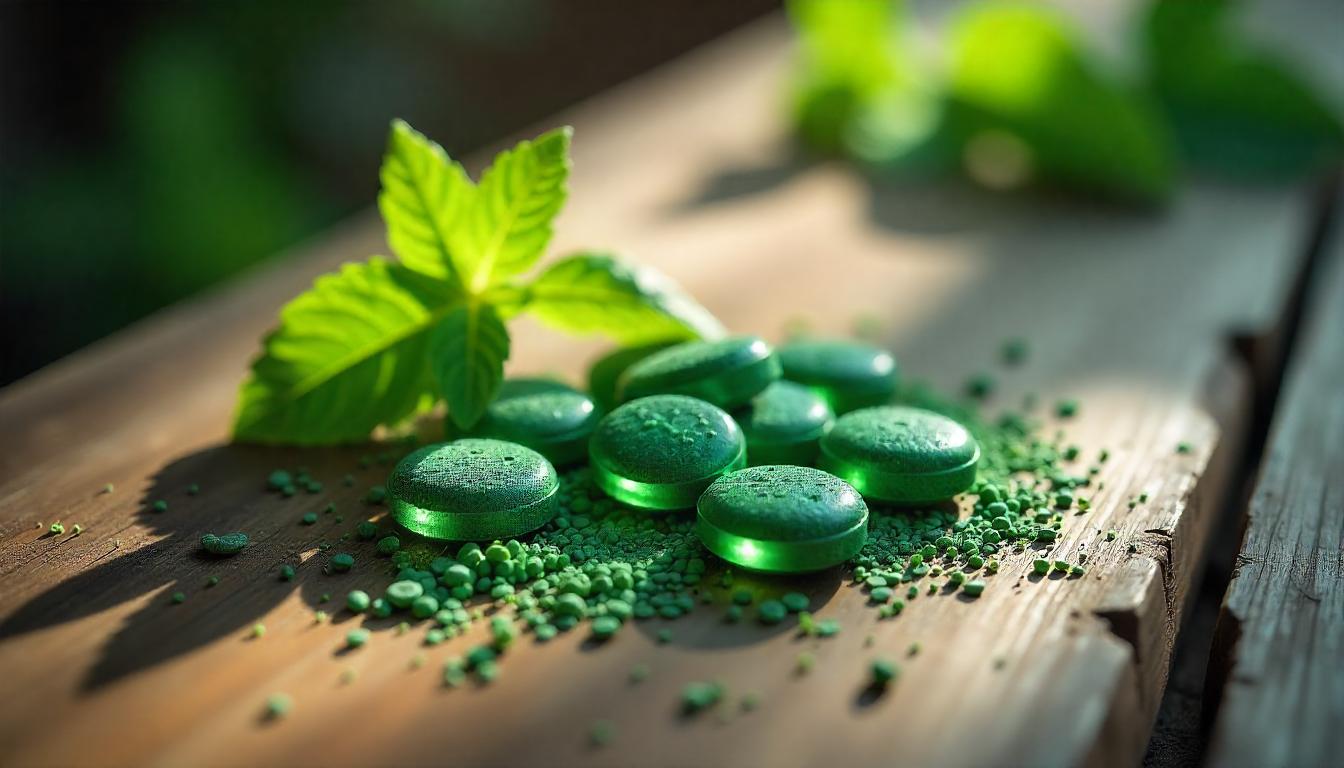 Spirulina & Chlorella Presslinge