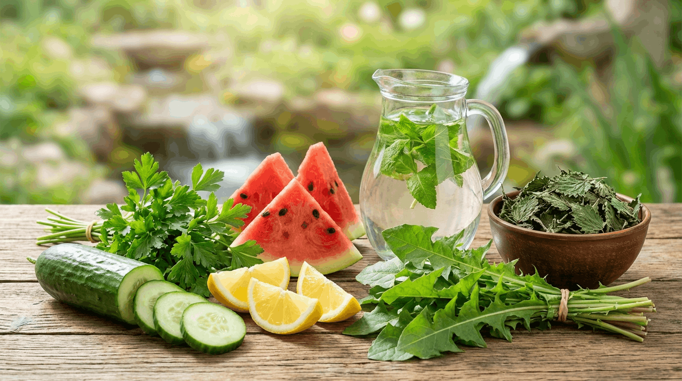 Was wirkt entwässernd?