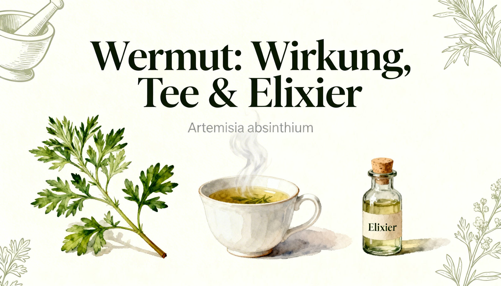 Wermut Wirkung, Tee & Elixier