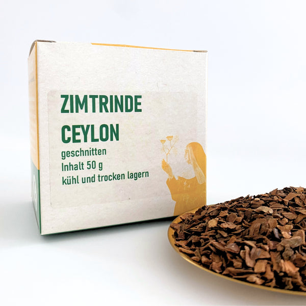 Zimtrinde geschnitten