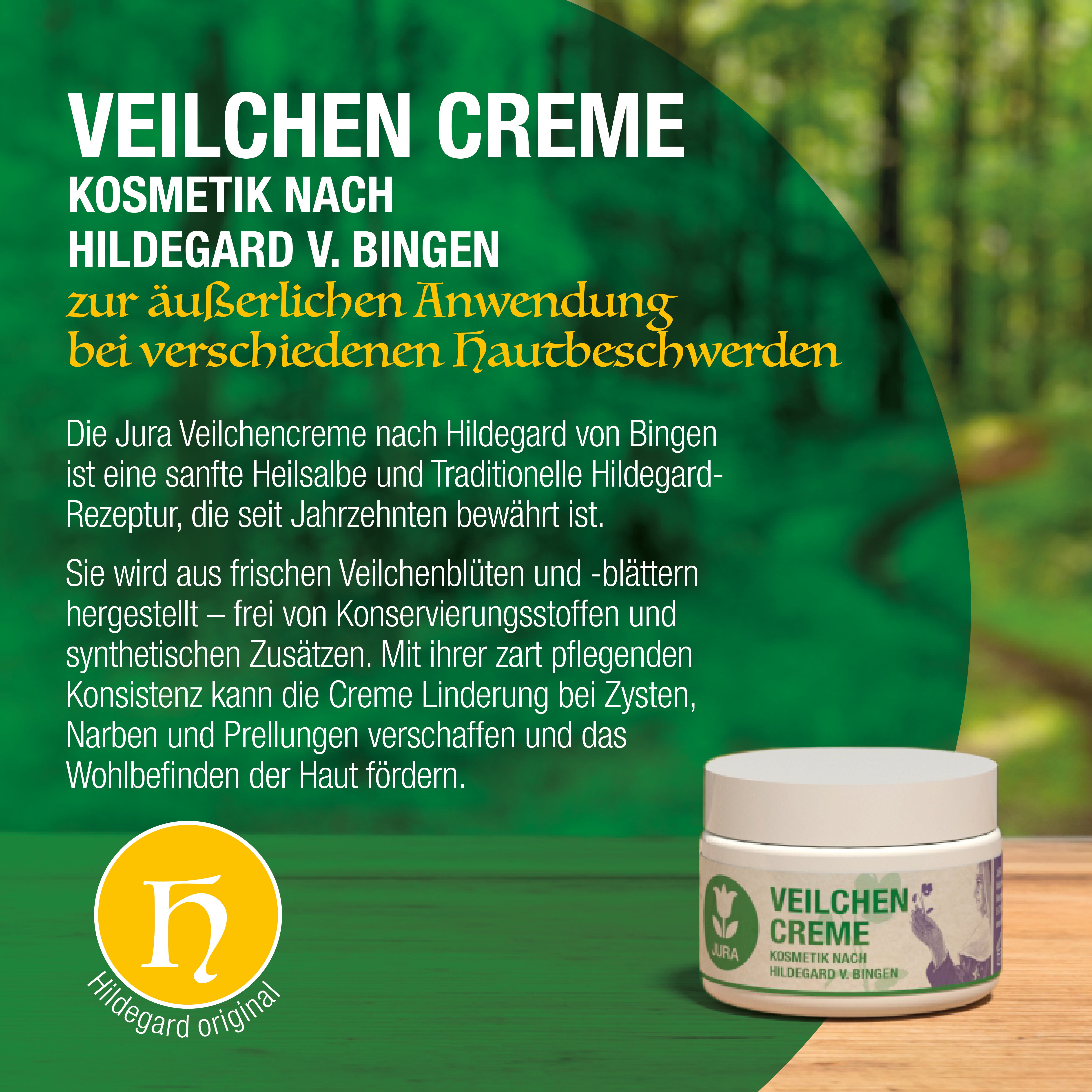 Resana Veilchen Creme HVB – In Praktischer Reisegröße, Für Trockene Und Beanspruchte Haut