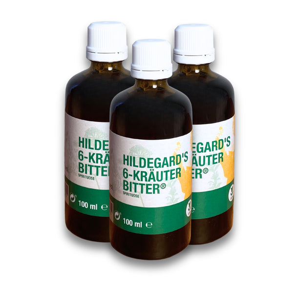 Vorratspack 3x Hildegards 6-Kräuterbitter - das Original