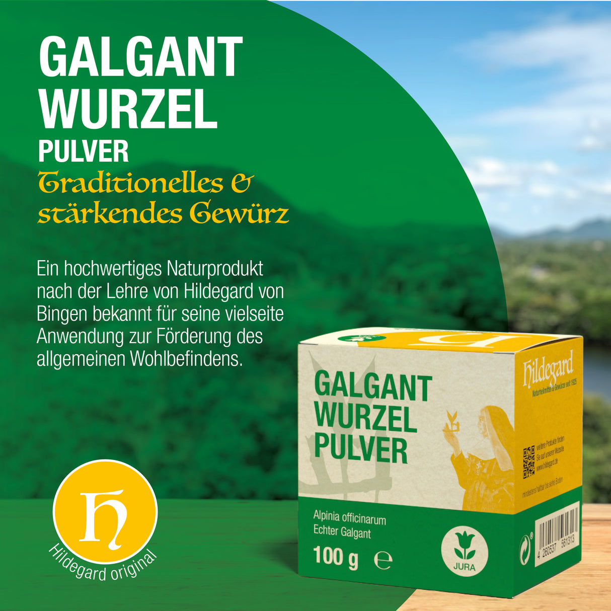 Galgantwurzelpulver