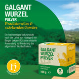 Galgantwurzelpulver