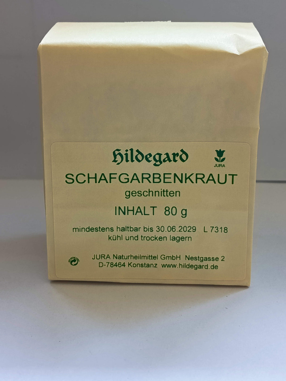 Schafgarbenkraut geschnitten