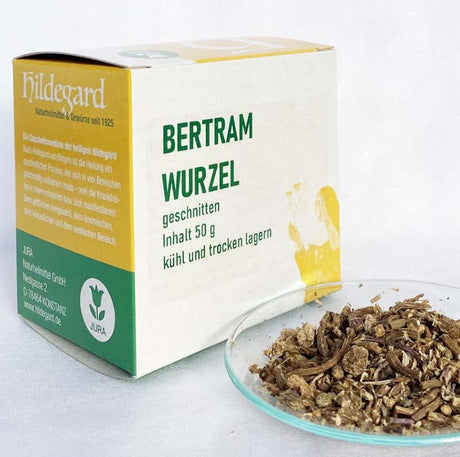 Bertramwurzel, geschnitten - JURA Naturheilmittel GmbH