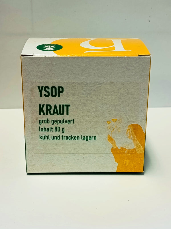 Ysop-Kraut grob gepulvert