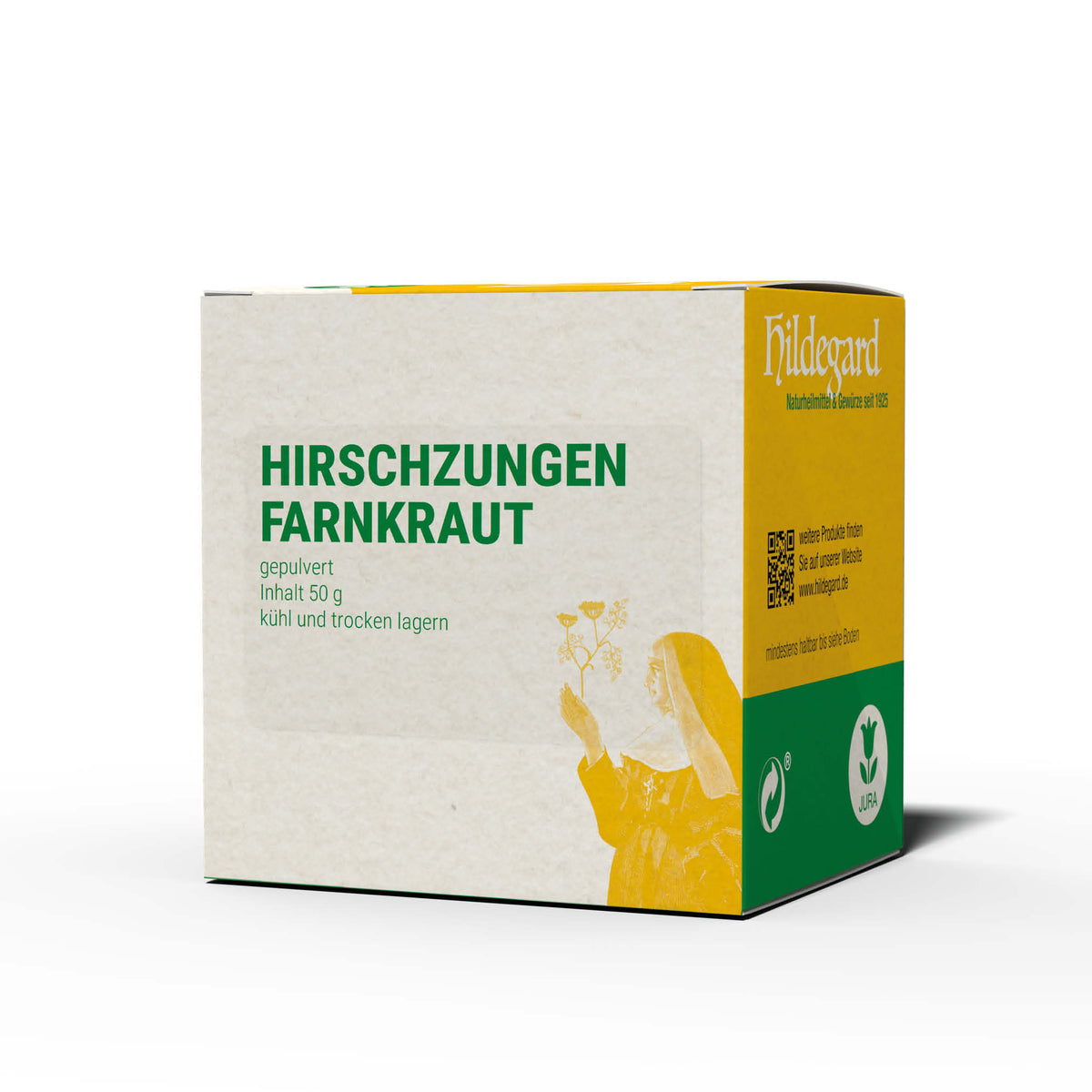 Hirschzungenfarnkraut gepulvert